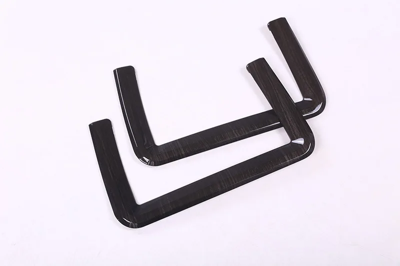 

2pcs Black Ash Wood Seat Rear Back Net Frame Trim For Land Rover Discovery Sport Car-Styling Interior Accessory