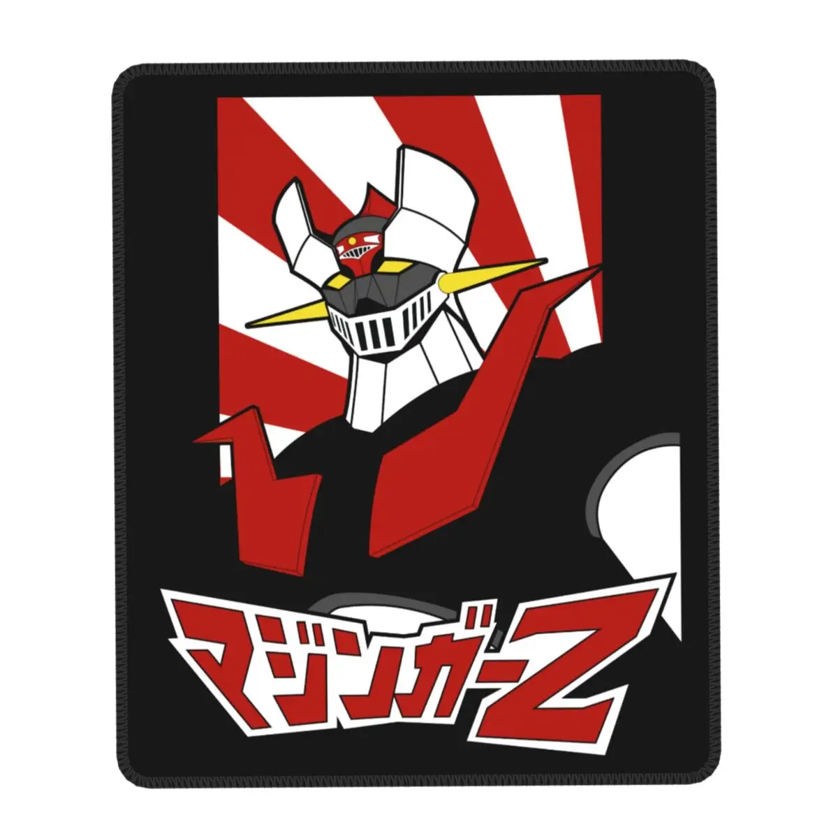 

Fashion Mazinger Z PC Desk Mouse Pad Mousepad with Stitched Edges Rubber Japanese Super Robot Manga Anime Mouse Mat for Gaming