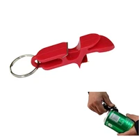 1pcs can opener outdoor multitool portable beer bottle openers keychain shotgun tool pocket aluminum beer bar tool