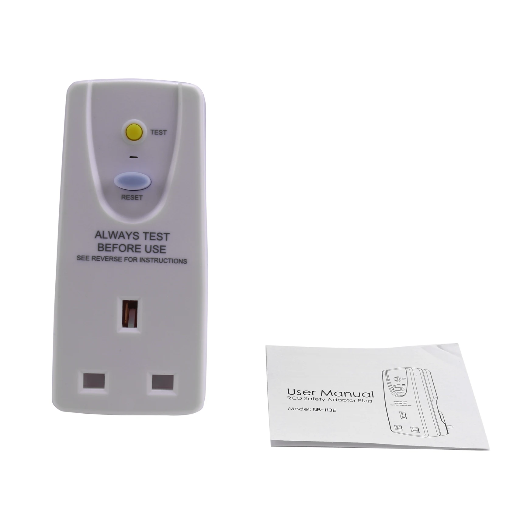

Uk Plug 13A Gfci Leakage Protection Plug Rcd Socket Home Circuit Breaker Cutout Power Trip Switch- Uk Plug