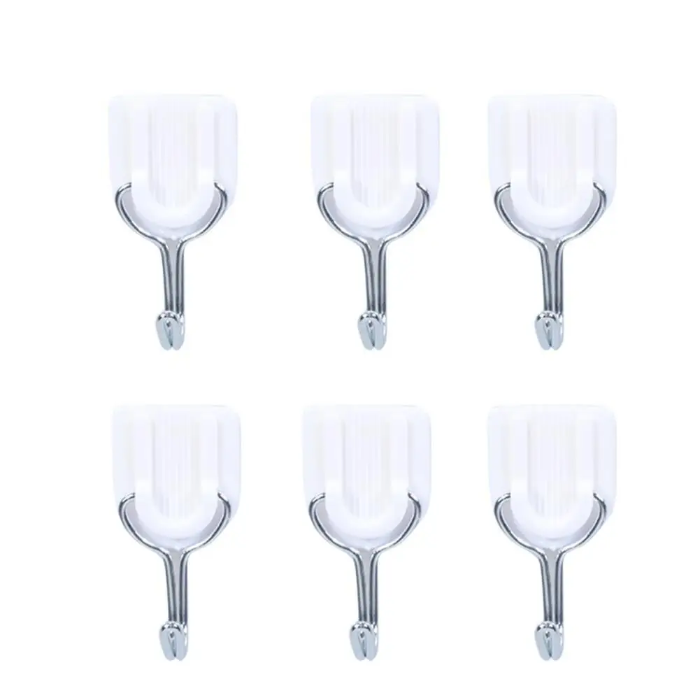 

25PCS Wall Hanging Hook No Drilling Cross Stitch Wall Painting Hole Hook Self Adhesive Hole Nail Photo Frame Hole Hanging Nail