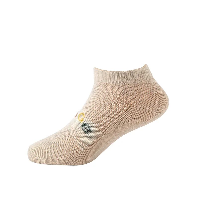 

Spring and Summer Thin Combed Cotton Mesh Children's Boat Socks Socks Boys and Girls' Socks Shallow Mouth 10 Pcs/set
