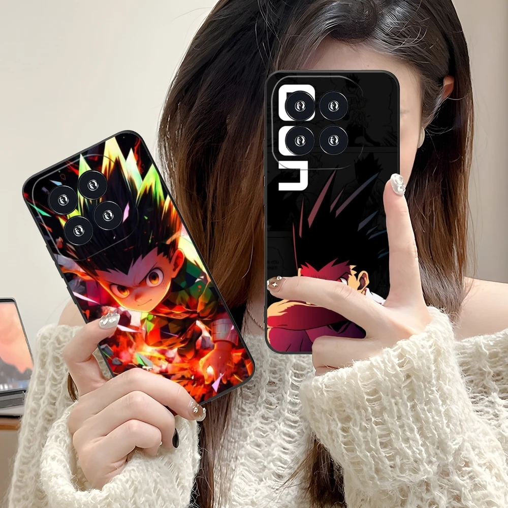 Чехол для мобильного телефона Hunter Gon с рисунком Xiaomi 14 13 12 11 10 9 T Ultra Lite Pro S SE X Φ