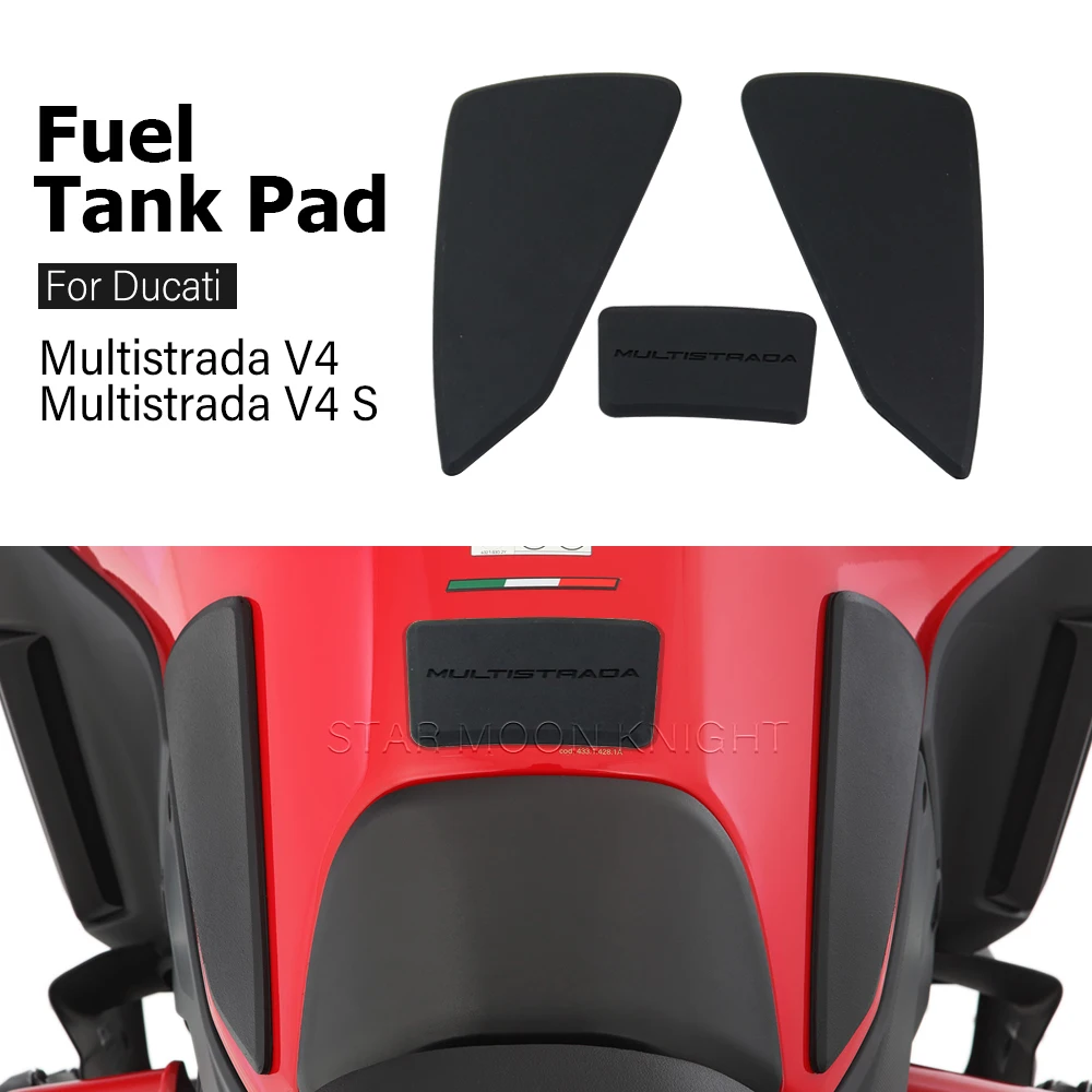 Мотоциклетные аксессуары наклейки на прокладку топливного бака для Ducati Multistrada V4 S