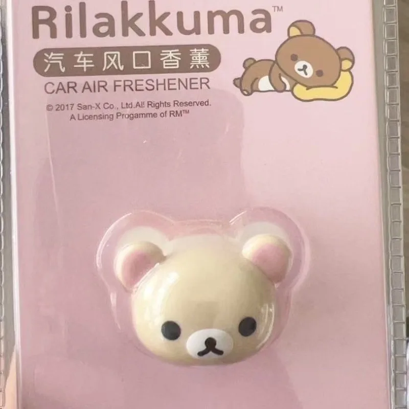Фото Милые и стильные 3D-украшения для автомобиля Rilakkuma, ароматизаторы для салона автомобиля. №4