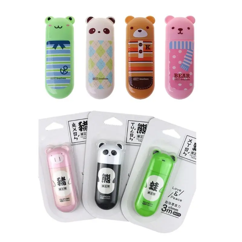 

Cute Cartoon Animal Correction Tape School Office Supply Kawaii Stationery Gift