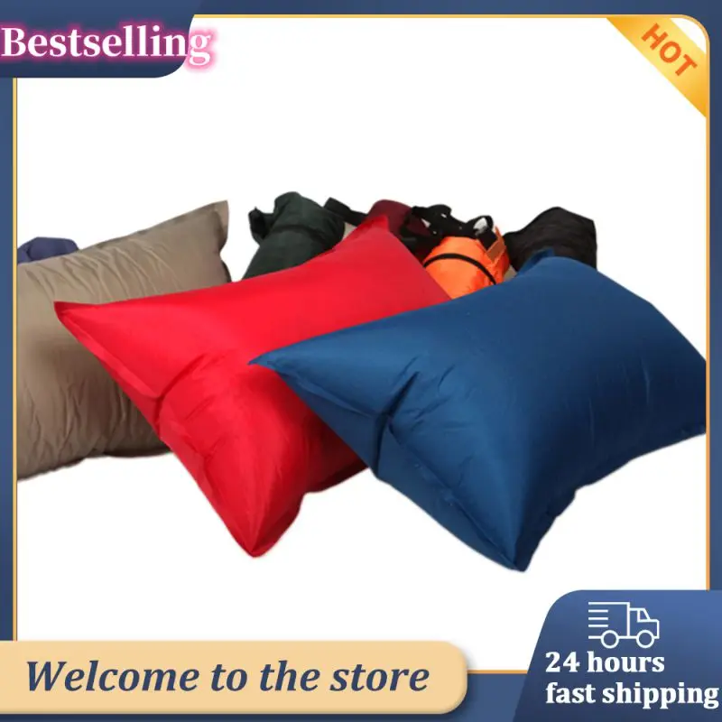 

New Self Inflating Pillow Sponge Ultralight Folding Compact Automatic Inflatable Pillow Outdoor Travel Camping Pillow