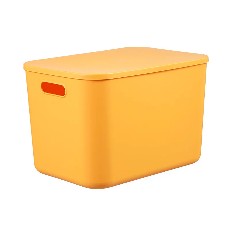 

Storage box desktop with cover sundries snacks cosmetics storage basket storage box clothing toy finishing box