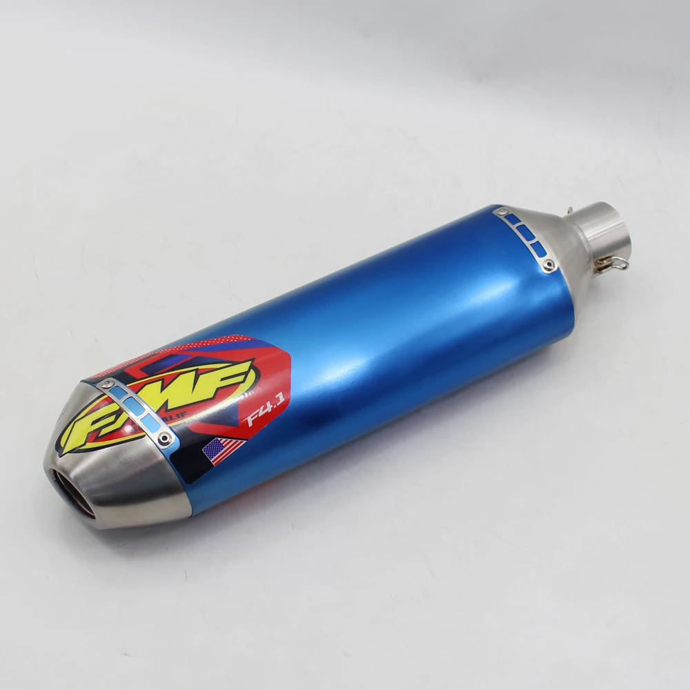 Длина 470 мм впускной отверстие 51 универсальный мотоцикл FMF глушитель с DB Killer