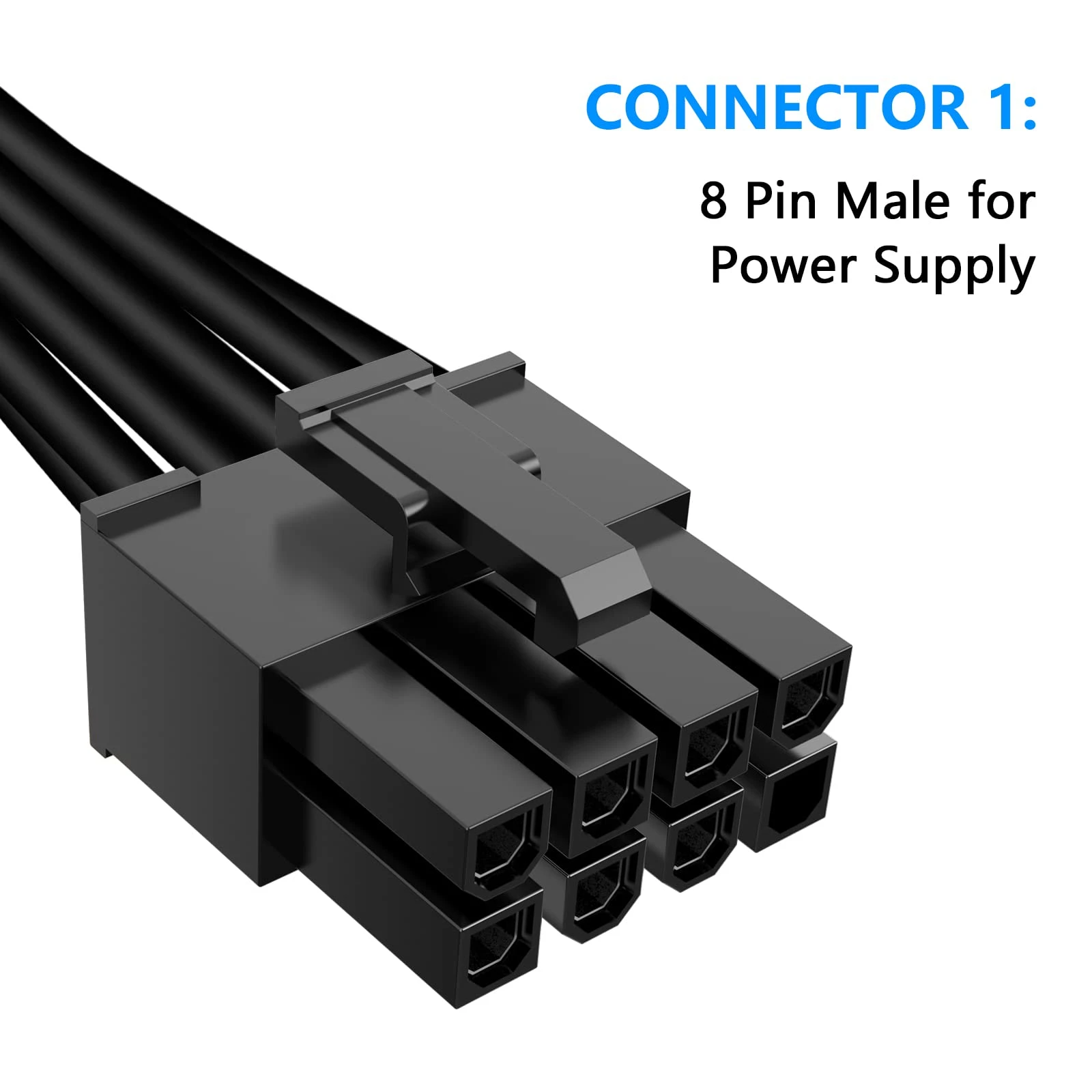 PCIe 8-контактный двойной 6 + 2-контактный Графический кабель для Corsair RM1000 RM850 RM750 RM650