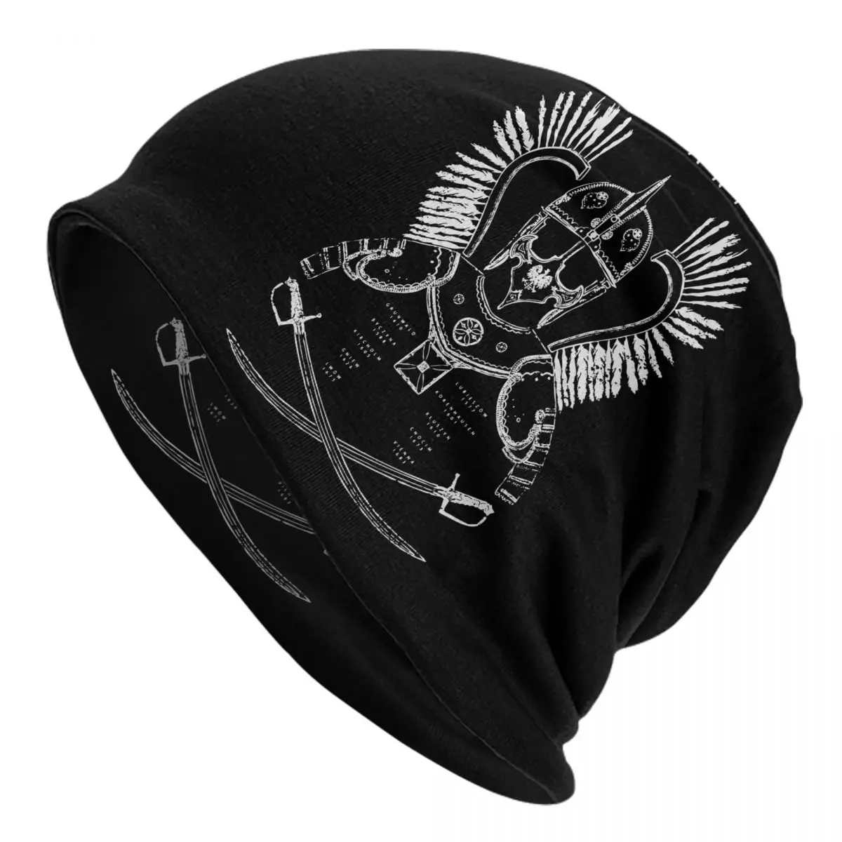

Polish Winged Hussar Bonnet Hat Hip Hop Ski Skullies Beanies Hats Poland Eagle Polska for Men Knit Hat Spring Multifunction Cap