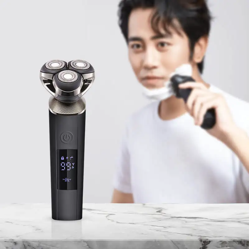 Electric razor for men shavers rasoio elettrico beard trimmer shaving machine Rechargeable head shaver |