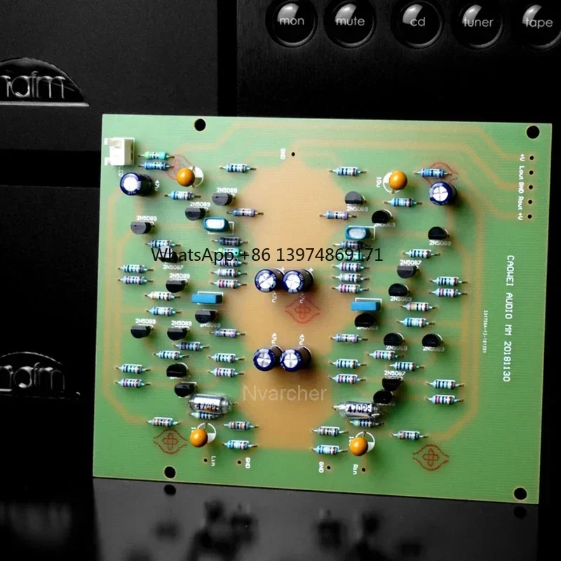 Nvarcher Fully Discrete MM MC Vinyl Phono Amplifier Kit DIY Finished Board Reprint British Naim (art.: 3920da82fe118) - 3920da82fe118