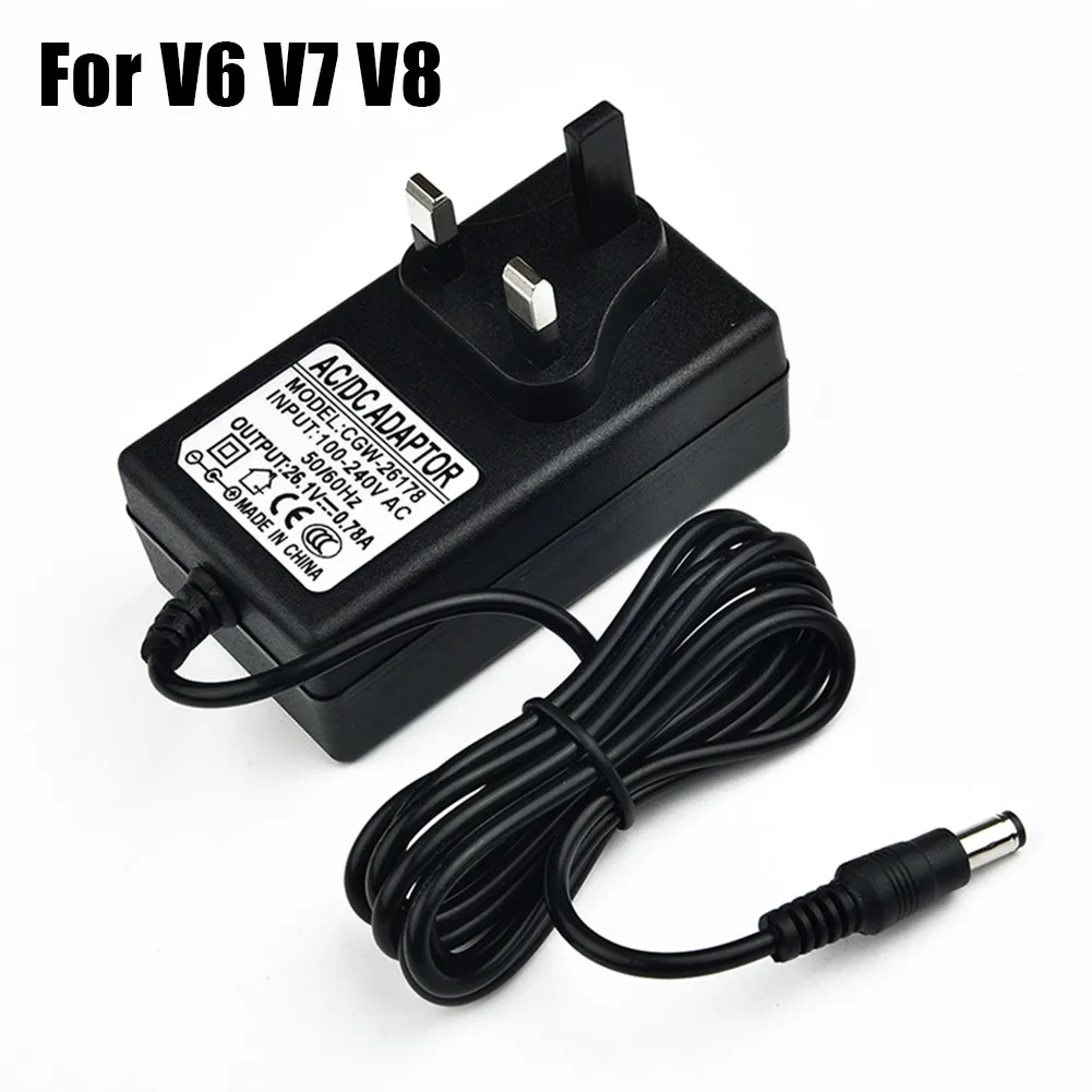 

Battery Charger Power Cable Plug For Dyson V6 V6 V7 V8 DC58 59 60 61 72 Cordless Vacuum Cleaner DC 26.1V UK/EU/AU Plug