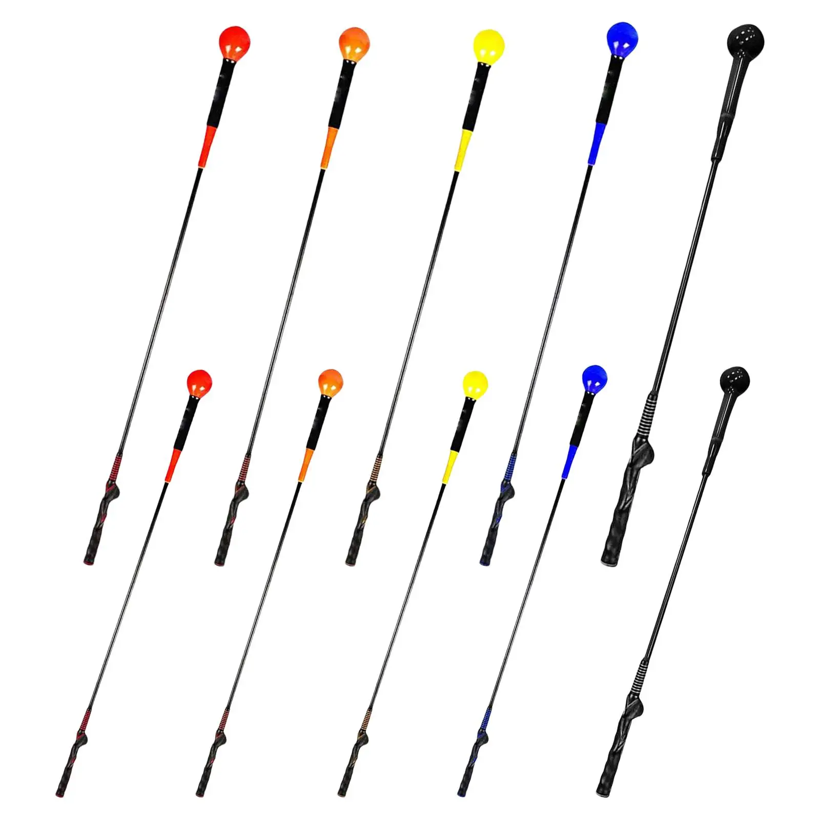

Golf Swing Trainer Aid Nonslip Grip Warm up Stick for Improved Tempo Aids