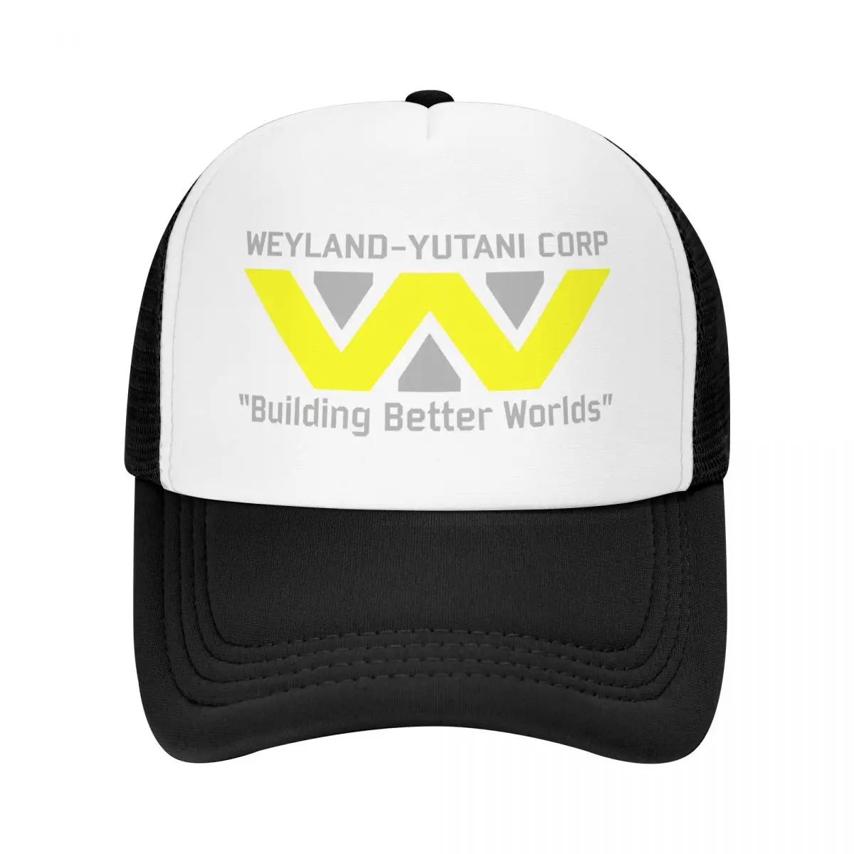 

Vintage Aliens Movie Nostromo Baseball Cap Breathable Weyland Yutani Alien Trucker Hat Sun Protection Snapback Caps