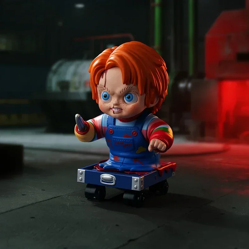 POP MART Chucky Franchise Series: Модные коллекционные игрушки-сюрпризы, загадочные фигурки, милые модели, подарок на день рождения (art.: 3920da5de6a47) - 3920da5de6a47