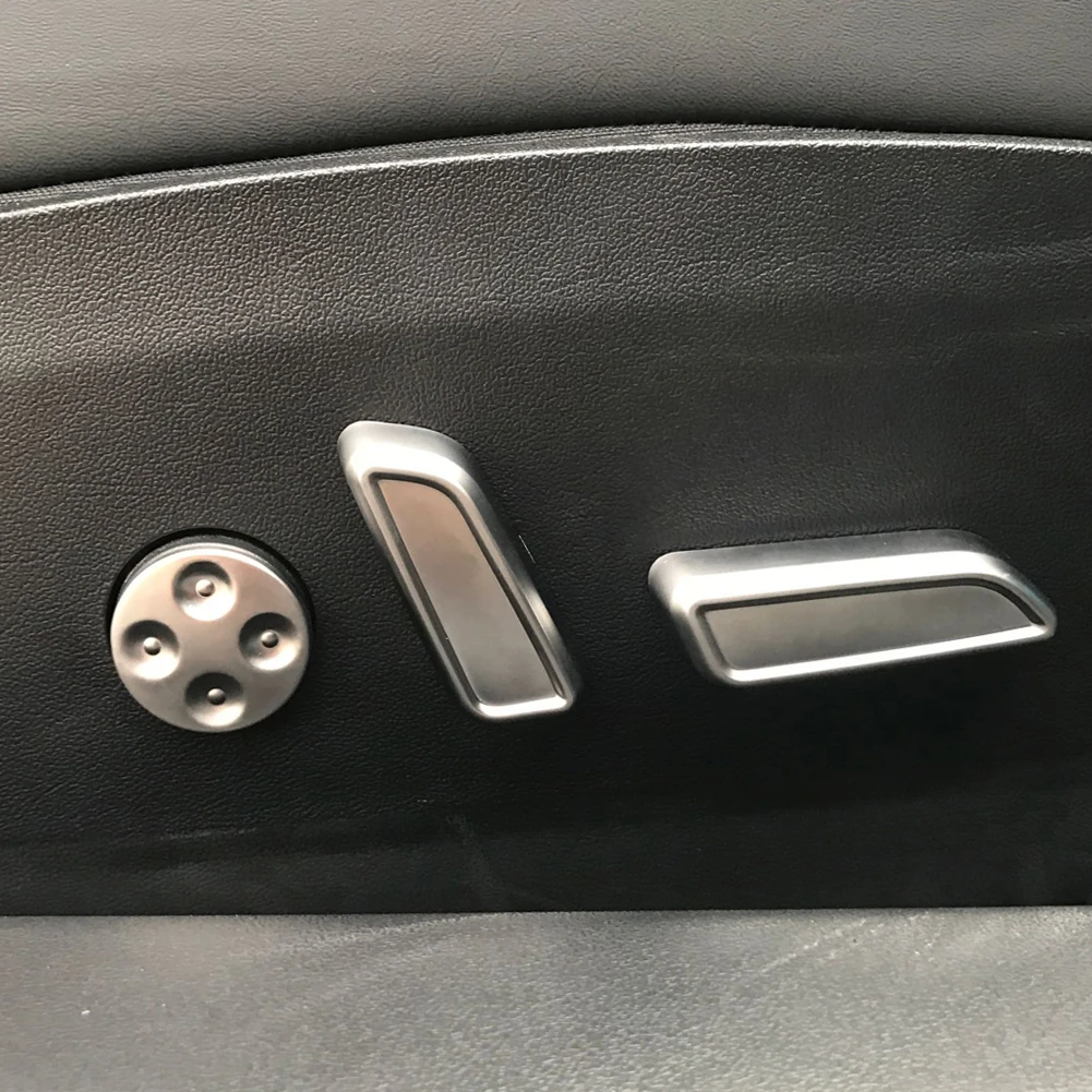 

6 шт., кнопки регулировки сиденья Tesla Model 3 Model Y из углеродного волокна