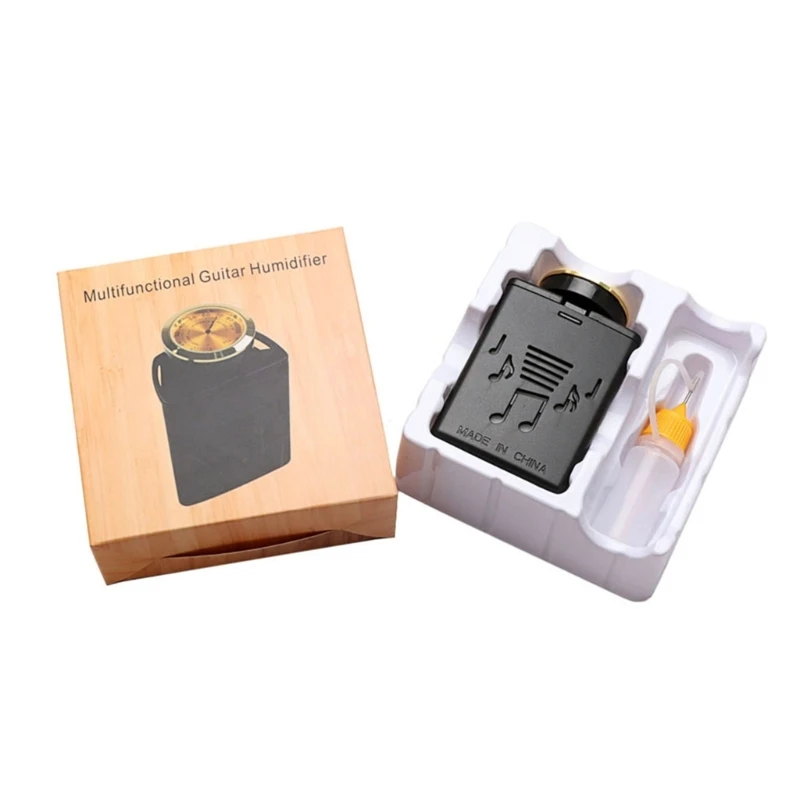 

Guitar Humidifier Hygrometer 2-in-1 Instrument Humidity Care System for Humitar Acoustic Guitar Easy to Install & Carry