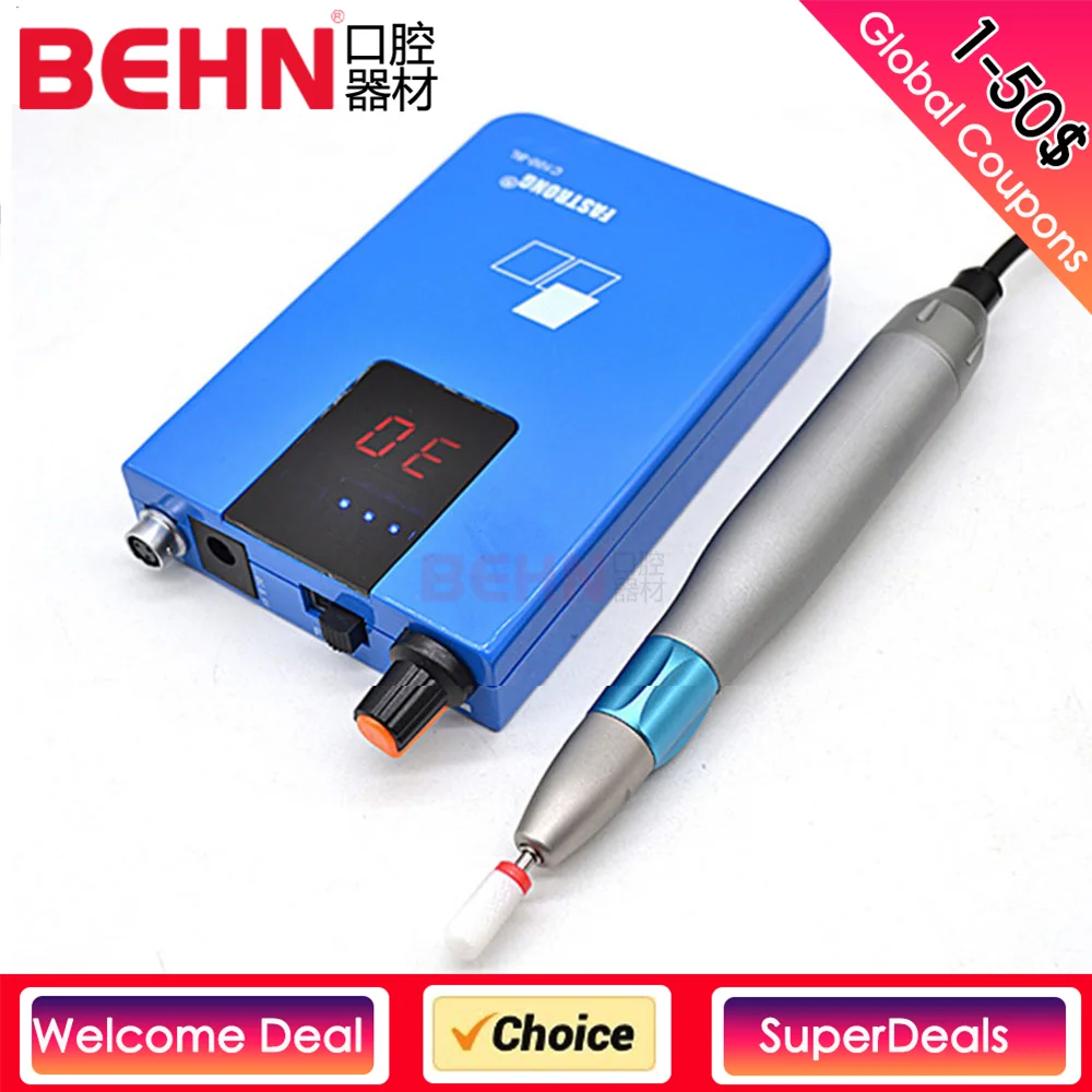 

Dental portable Nail Polisher Micro Brushless Motor Grinding Machine Small Dental Micromotor Dental Instrument Oral Therapy Tool