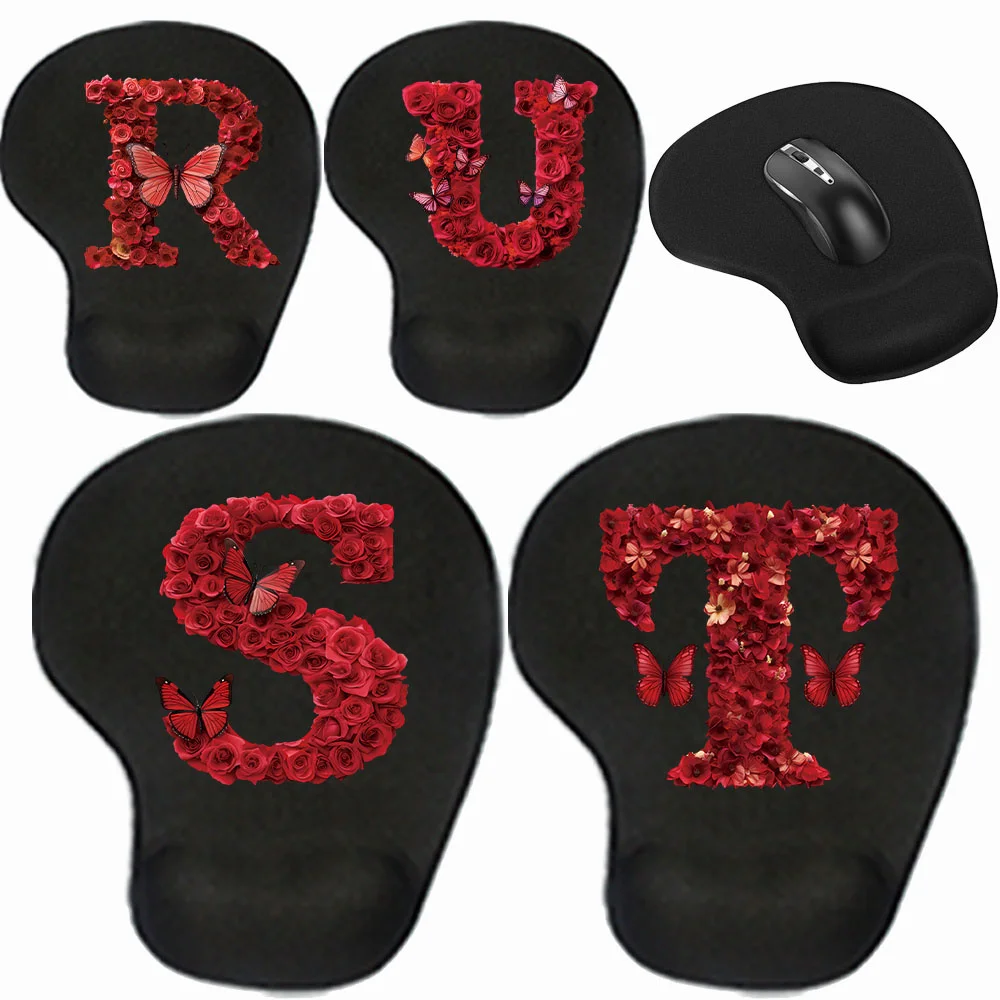 Коврик для мыши с защитой запястья офисный мягкий удобный Настольный коврик из