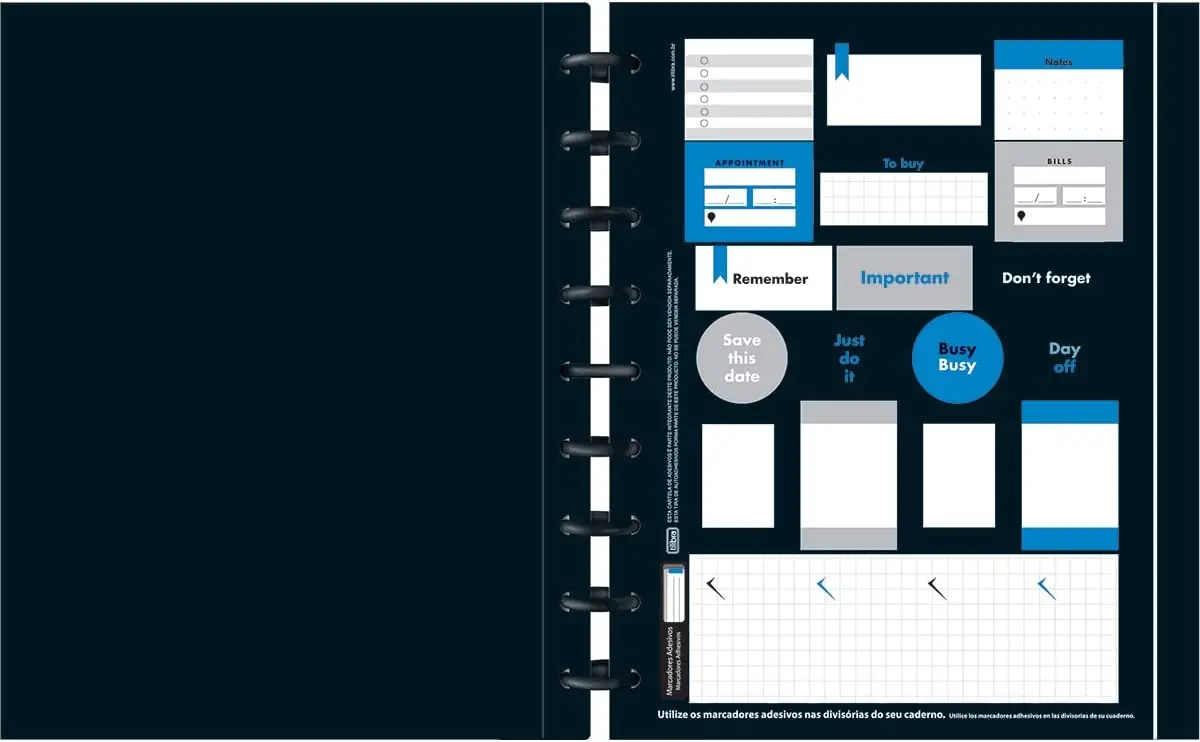 

Premium Academy Durable Hardcover Tilidisco Caderno School 1 Subject 80 Sheets notebooks com frete grátis