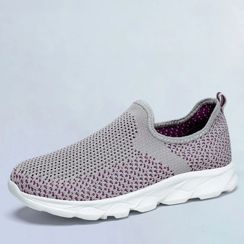 

Ventilation Men Women Casual Sneakers Summer Hollowed Mesh Designer Loafers Breathable Lightweight Lazy Flat Shoes J0555