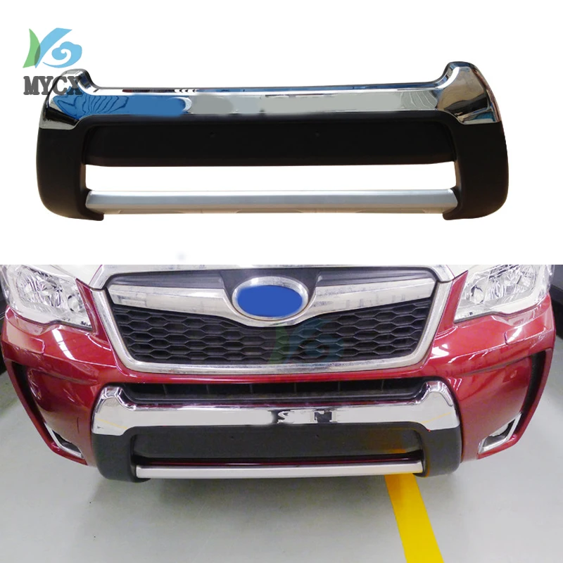 

Утолщенная противоскользящая пластина, передний бампер, защита Бампера Для SUBARU Forester 2013-2018, с большого завода ISO:9001, хорошее качество изготов...