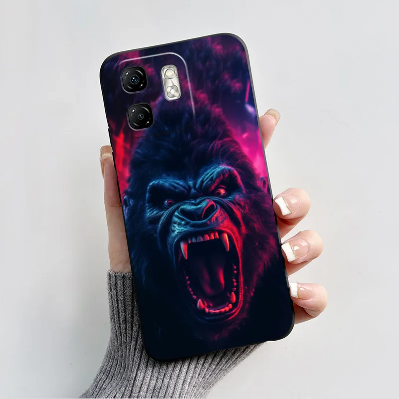 Для Infinix Smart 9 X6532 чехол Hot 50i X6531 Black Myth Wukong матовый из ТПУ Мягкий защитная обложка
