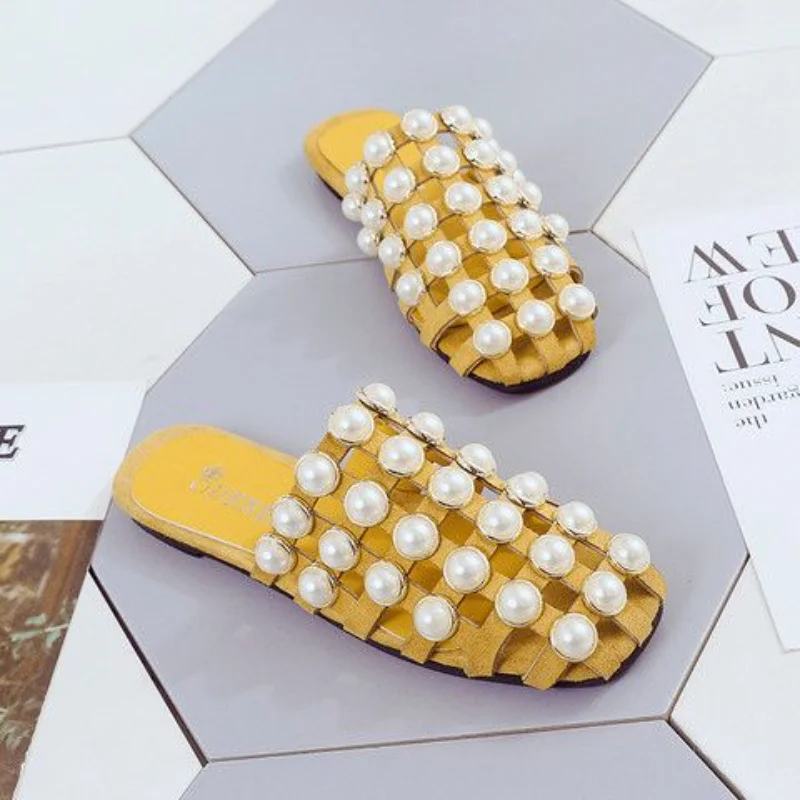 

Новые женские тапочки, летние сандалии с мягкой подошвой, Тканевая обувь, женская обувь