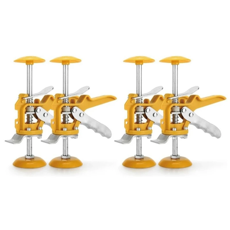 

JEYL 4Pcs Tile Leveling System Leveler Wall Tile Paving Locator Tool Clip Floor Installation Tile Alignment Tools