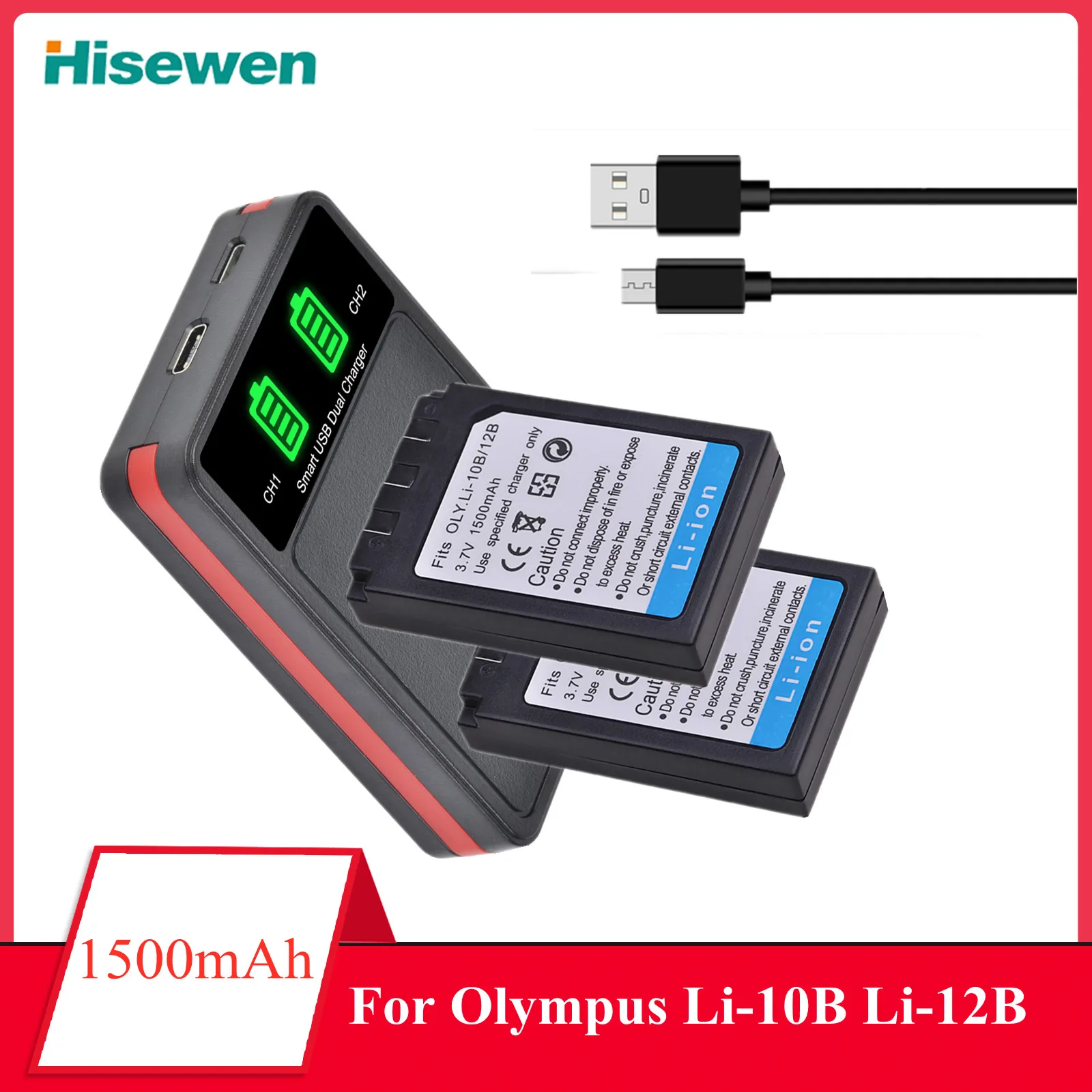 Фото Li-10B Li-12B Li12B Li10B аккумулятор + двойное зарядное устройство для Olympus u-300 400 410 500 600 800 810 1000 C-760 765 70 770 X- C-50 7000 X-1 №1