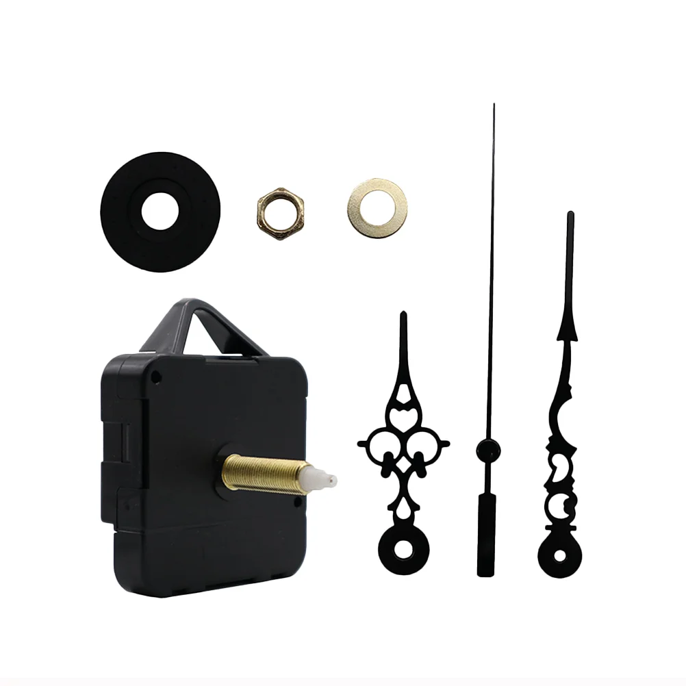 

1PC Creative DIY Clock Accessories Movement Metal Clock Pin Parts Hook Clock Movement Compact Wall Clock Movement