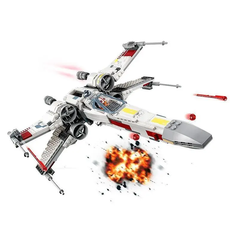 

X-Wing Fighter Compatible 75301 Building Block Toys Construction Educational Toys for Kids Children Birthday Christmas Gifts