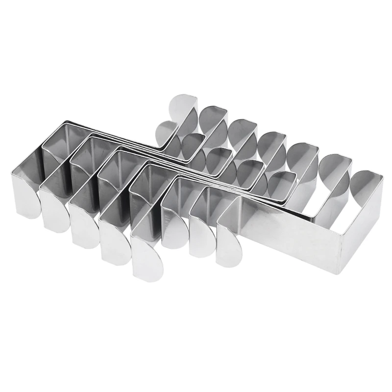 

Pack Of 12 Stainless Steel Over Door Hooks Hanger Over Cupboard Hooks Drawer Hook For Office And Kitchen (2Cm To 4.5Cm Door Or D