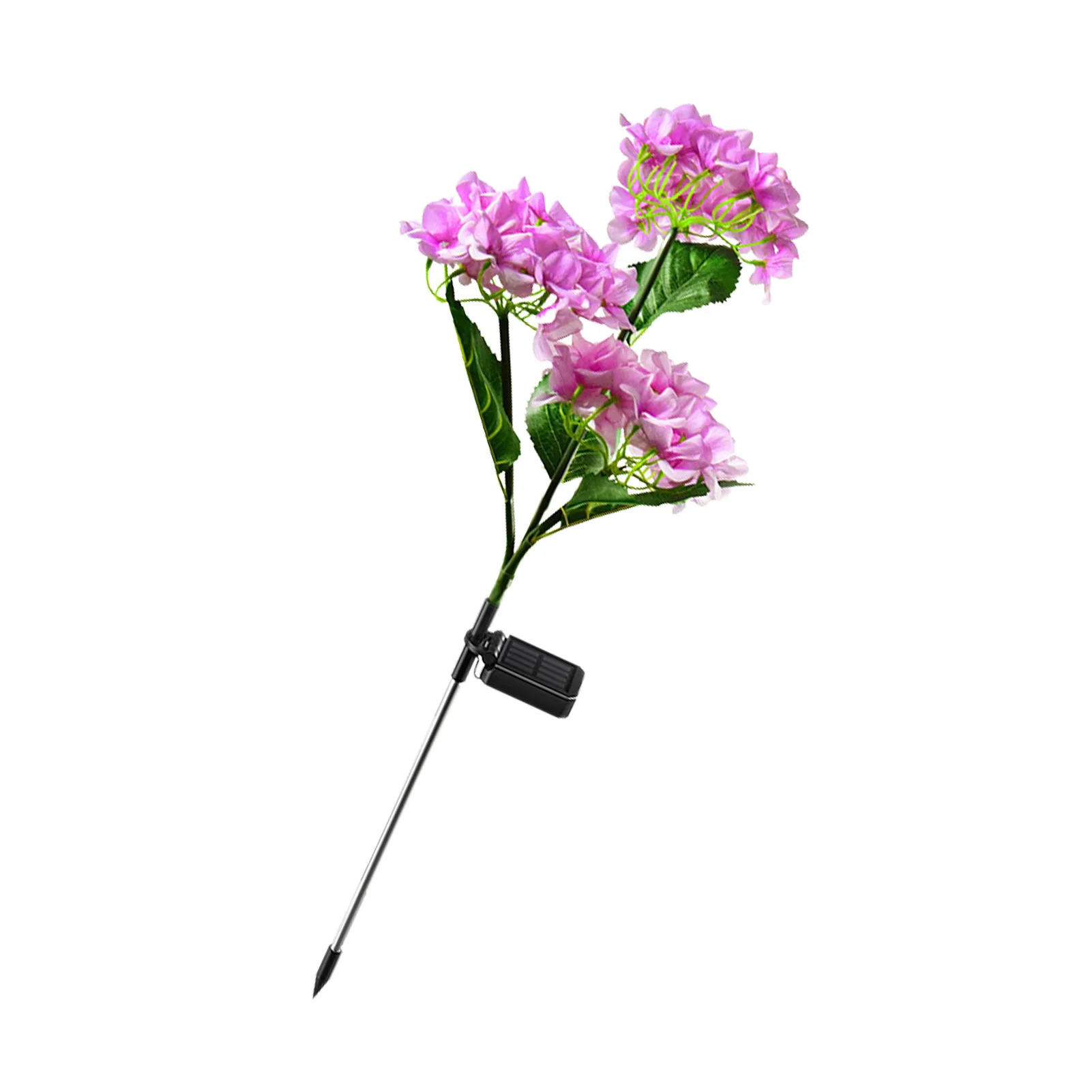 

Солнечные уличные фонари, дневные солнечные фонари для сада, водонепроницаемые гортензии, светодиодный солнечные декоративные фонари для