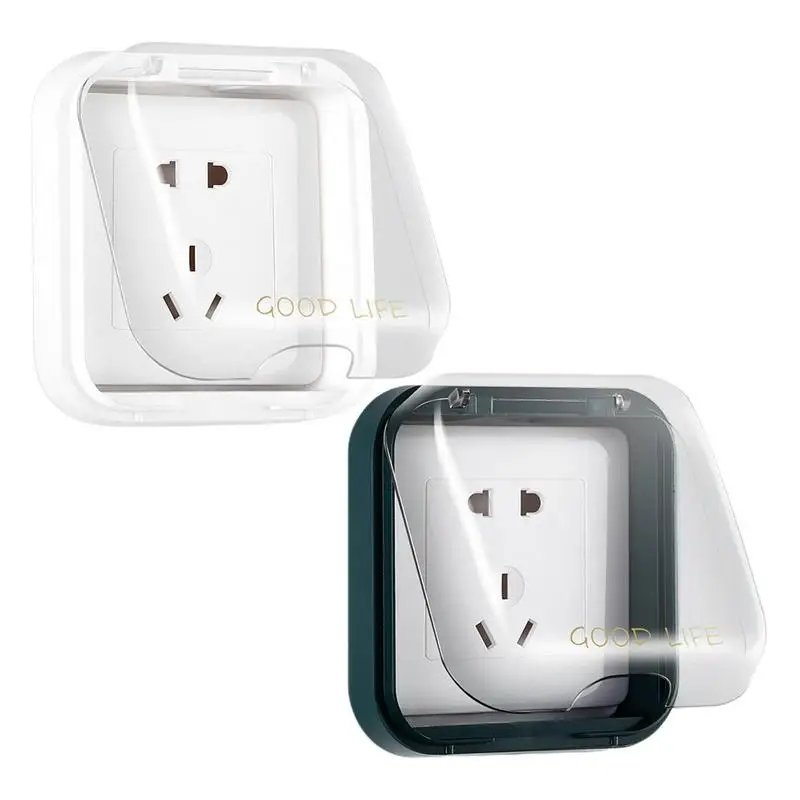 Outdoor Outlet Box Waterproof Electrical Box Outdoor Proofing Outlet Cover Socket Receptacle Protector Box Socket Outlet Case