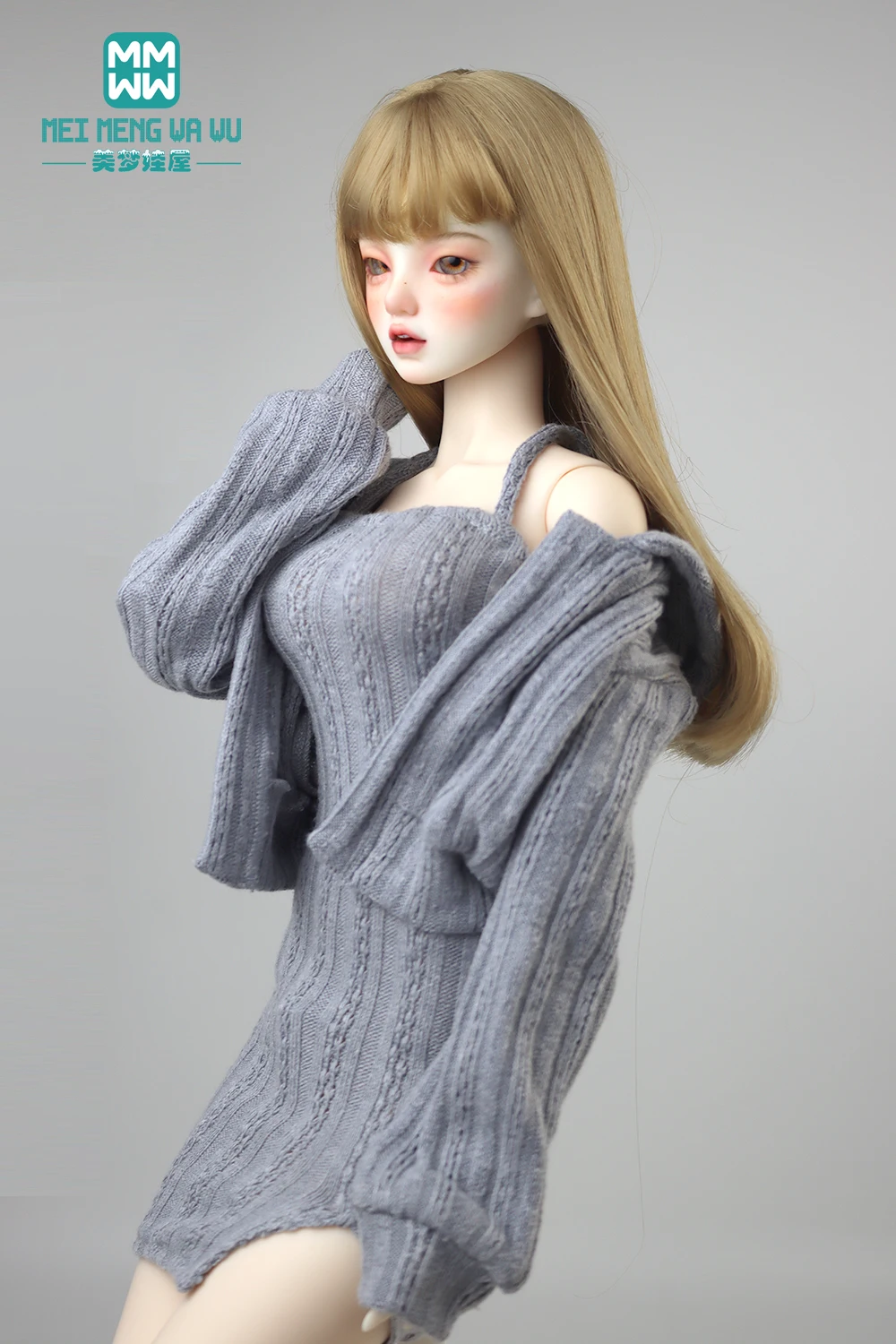 Подходит для кукол 58-60 см 1/3 BJD DD SD13 аксессуары одежда модный свитер пальто вязаная