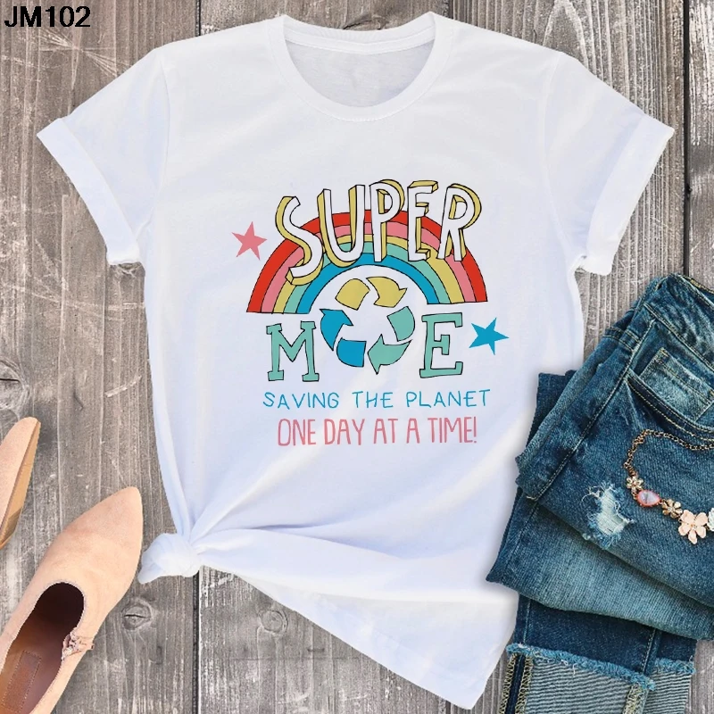 Женская белая футболка Harajuku с эстетическим графическим принтом модная летняя