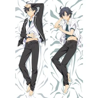 japanese anime dakimakura my youth romantic comedy is wrong as i expected hachiman hikigaya hugging body pillow cover case