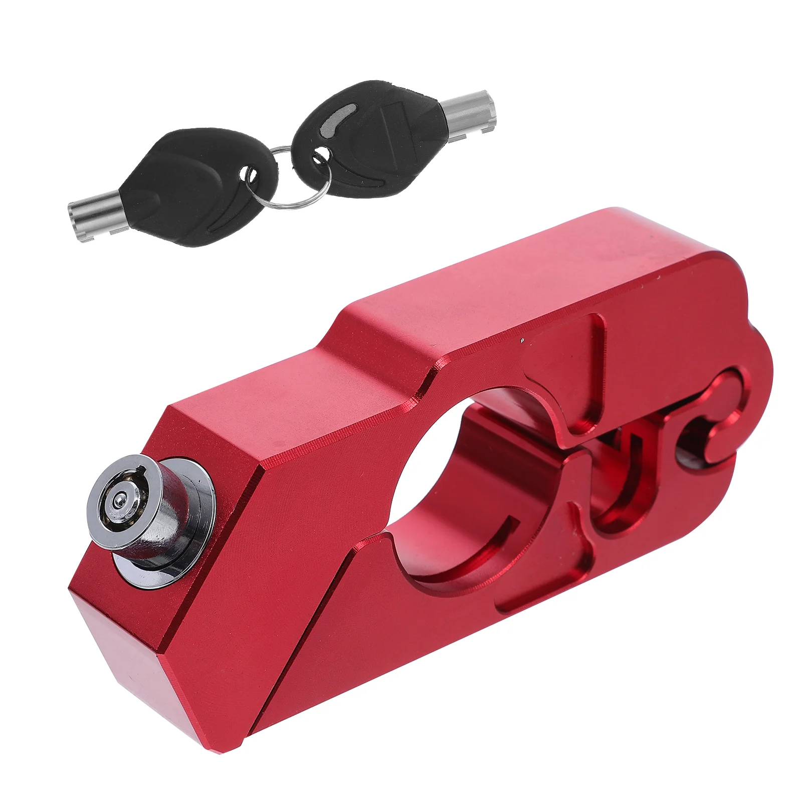 

1pc Motorcycle Handlebar Lock Scooter Brake Clutch Anti Theft Security Locks