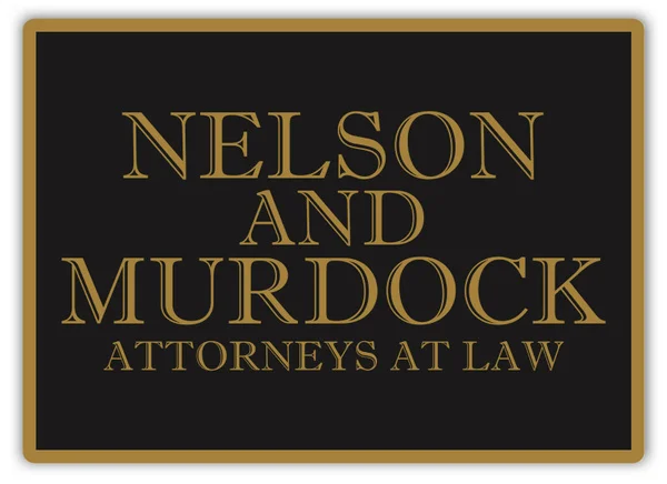 

Нельсон и мюрдок жестяная вывеска художественное настенное украшение, винтажный алюминиевый Ретро металлический знак