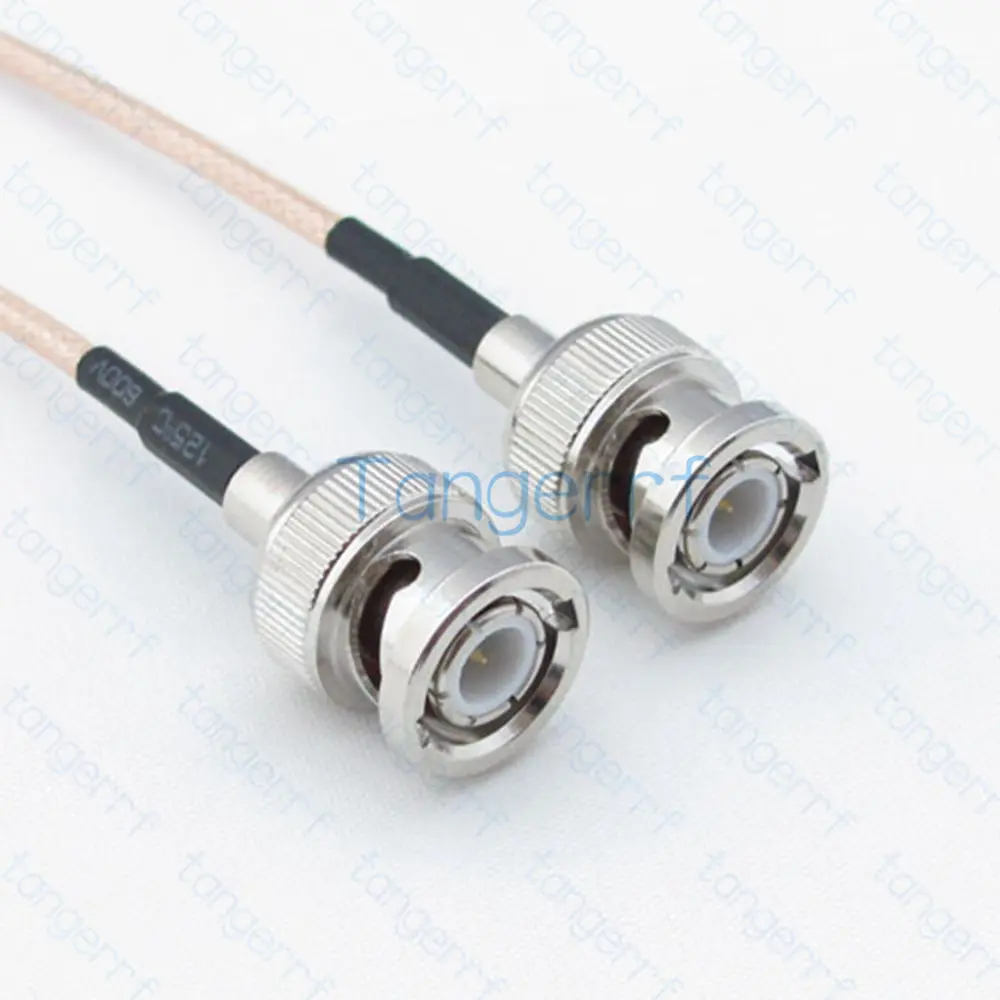 

Tanger BNC штекер к BNC штекер коннектор прямой 40 дюймов 3 фута 100 см RG316 RF коаксиальный отрезок низкие потери кабеля высокое качество