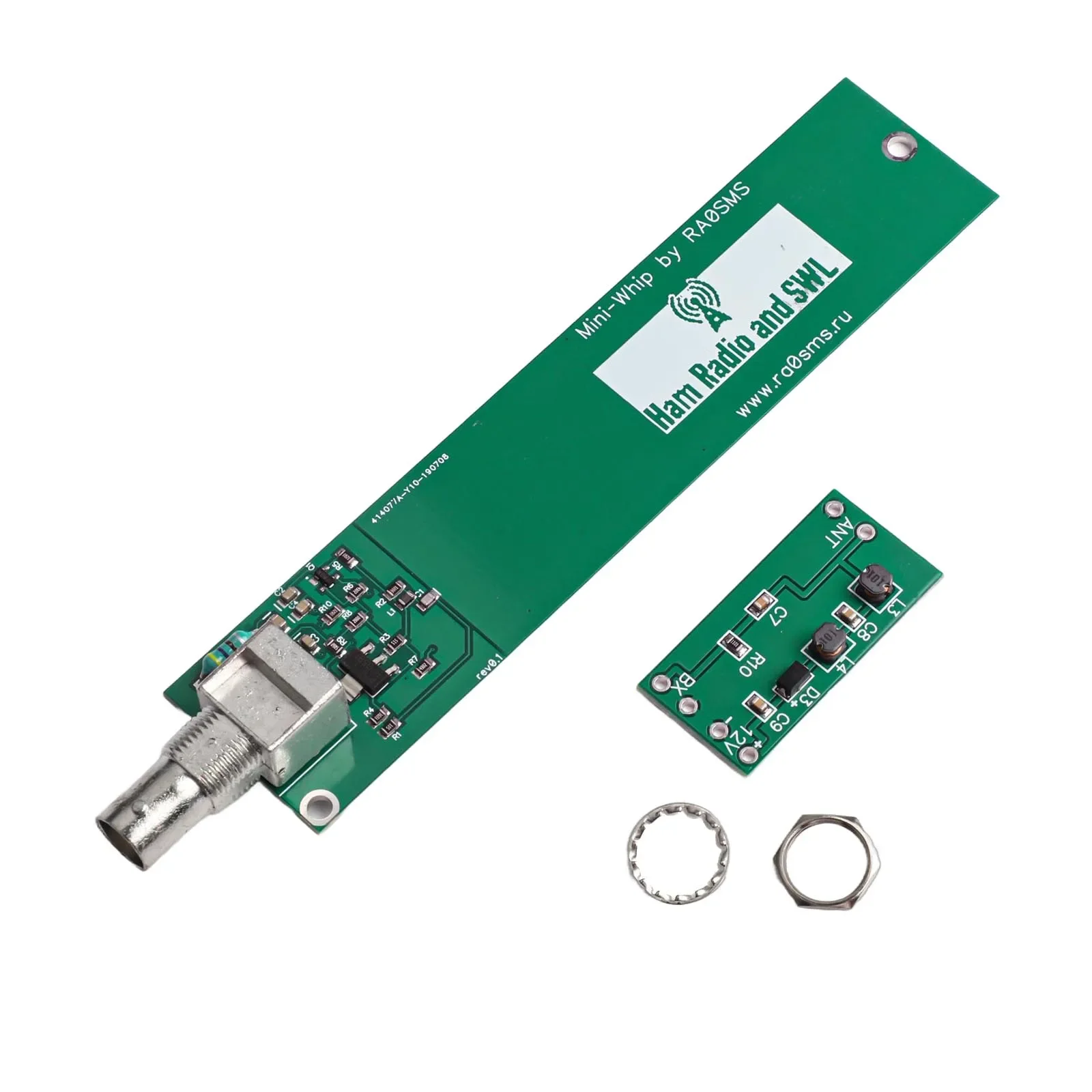 1 шт. Активная Антенна Mini Whip для коротких волн от 10 кГц до 30 МГц HF LF VLF VHF RX диапазоны