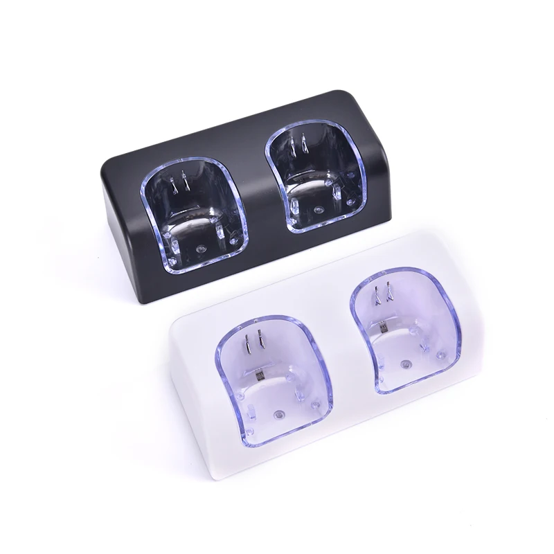 

2-in-1 Charging Station for Wii U Wi Remote Controller Charger Without Battery