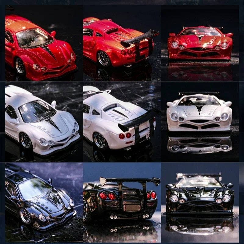 Литая под давлением модель автомобиля Mortal 1:64 LBWK Oroch Limited799