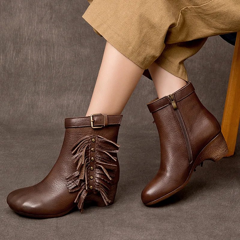 Ботильоны женские кожаные Koznoy 4 5 см из натуральной кожи