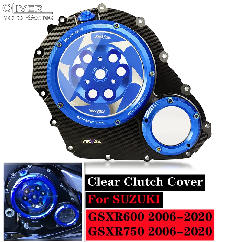 

For SUZUKI GSXR600 GSXR750 2006-2020 Clear Clutch Cover Pressure Plate Spring Retainer GSXR 750 GSX-R GSX R 600 750 GSX-R600