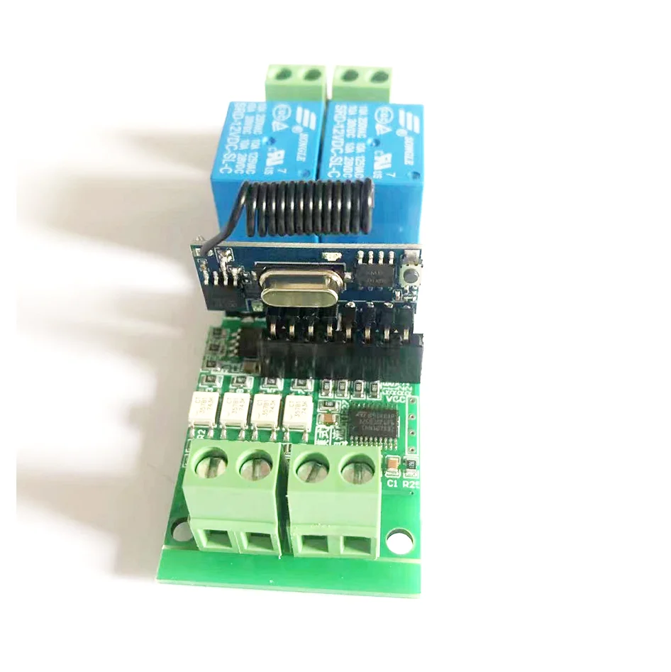 Моторный контроллер постоянного тока 12 В 24 с прямым обратным вниз 433 МГц