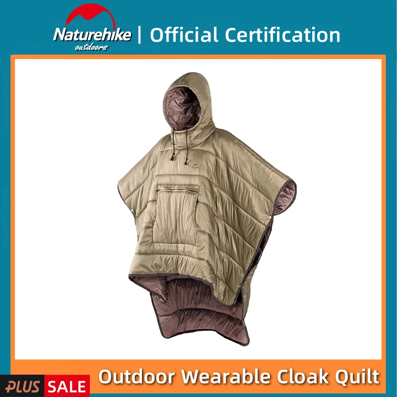 

Naturehike Wearable Lazy Cloak Sleeping Bag Neutral Comfortable Warm Waterproof Outdoor Portable Camping Travel Sleeping Quilt